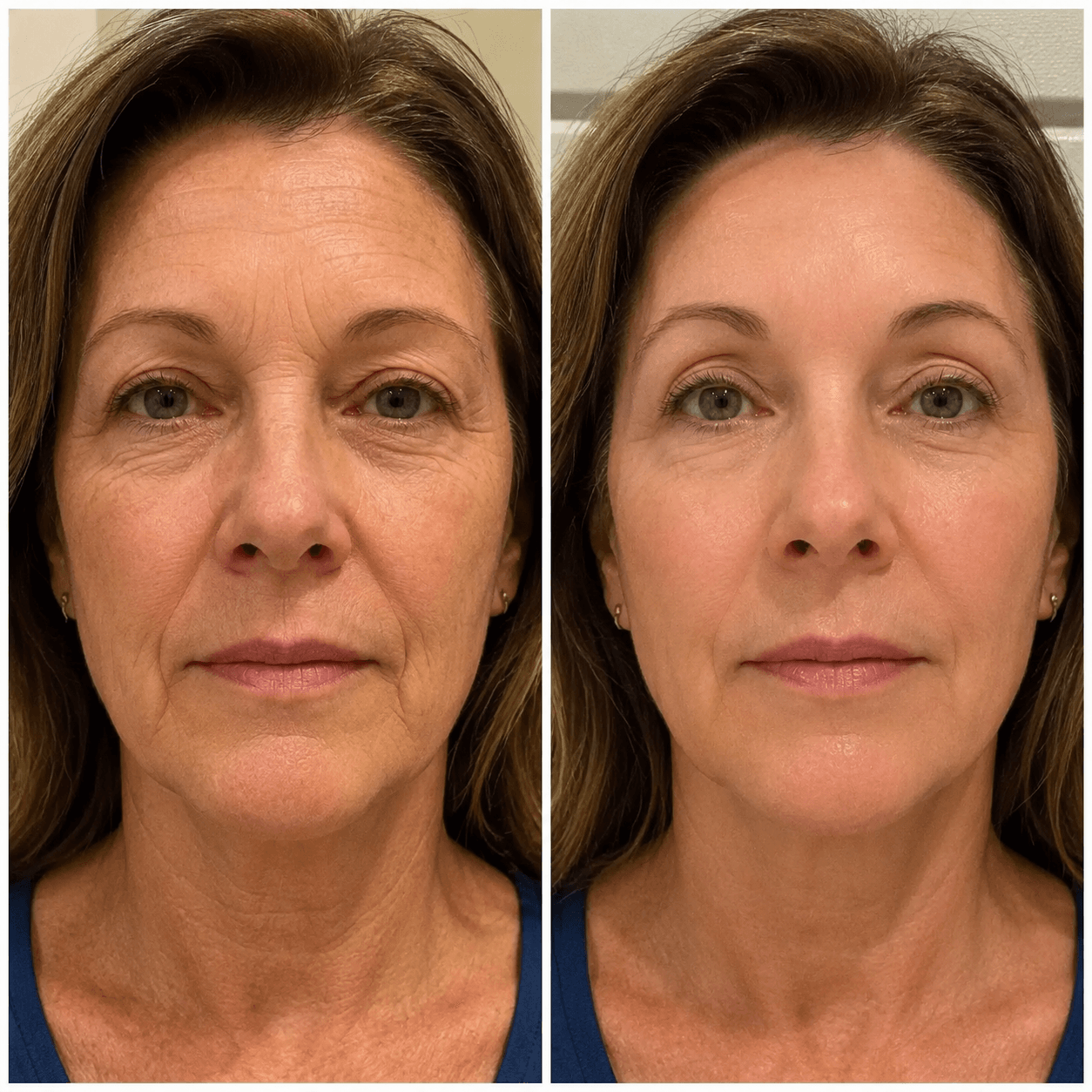 Before and after treatment result