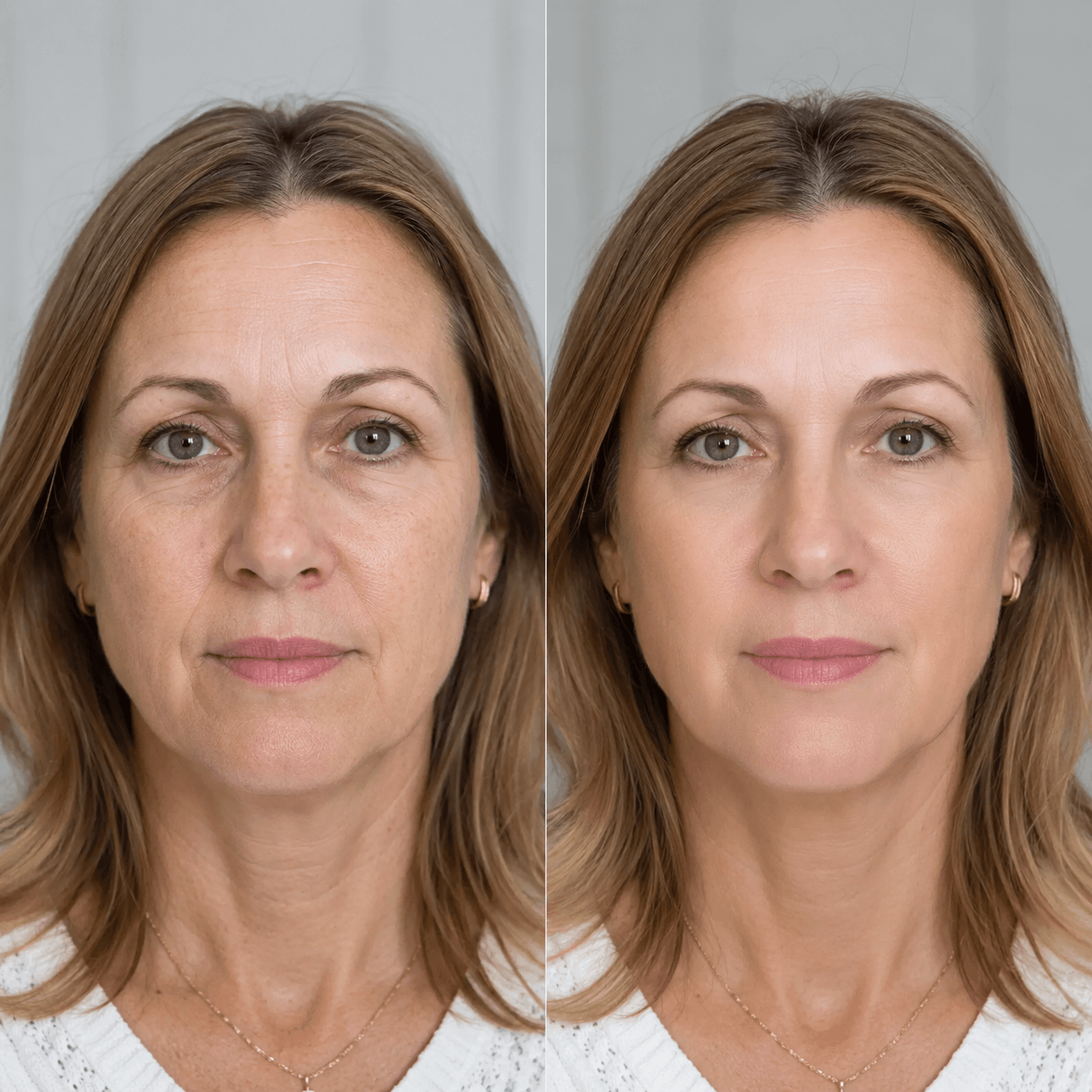 Before and after treatment result